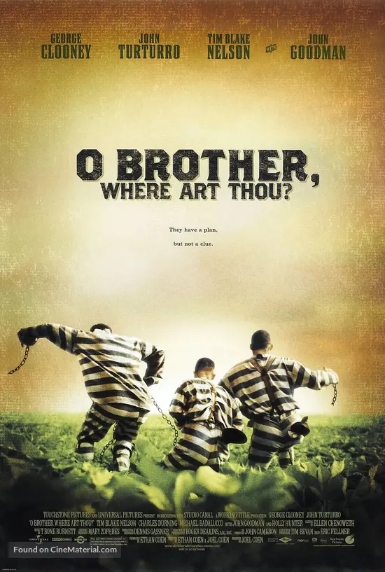 O Brother, Where Art Thou? - Movie Poster