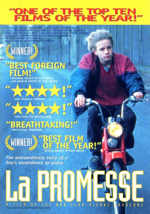 La promesse - British DVD movie cover