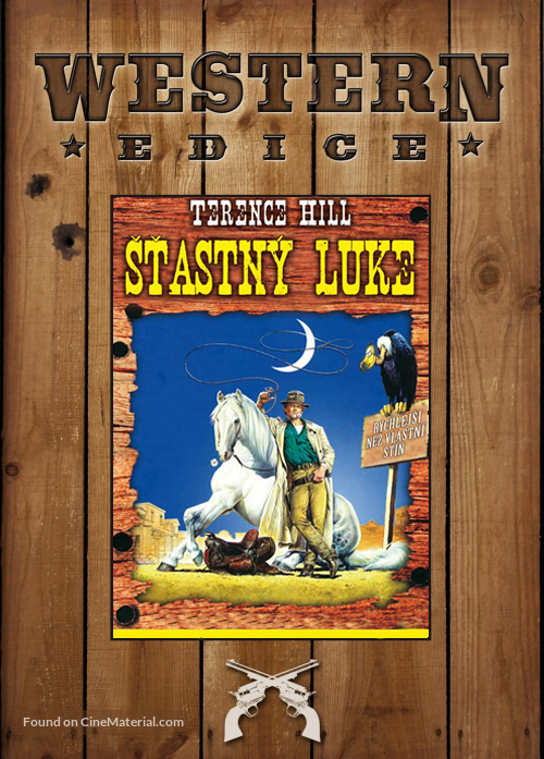 Lucky Luke - Czech DVD movie cover