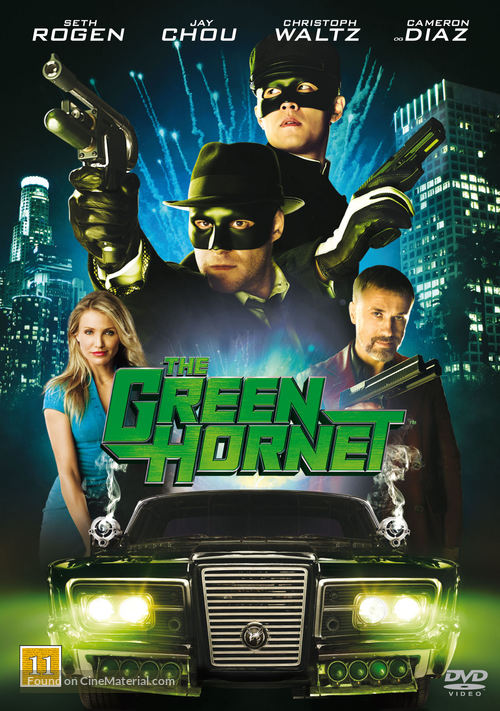 The Green Hornet - Danish DVD movie cover