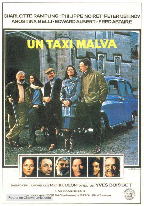 Un taxi mauve - Spanish Movie Poster
