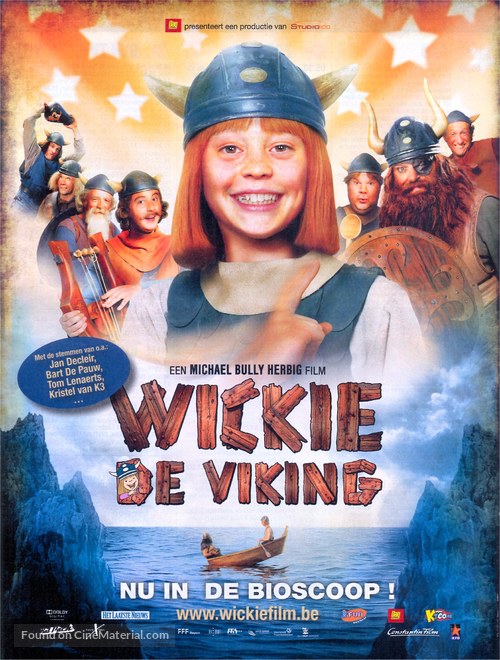 Wickie und die starken M&auml;nner - Belgian Movie Poster