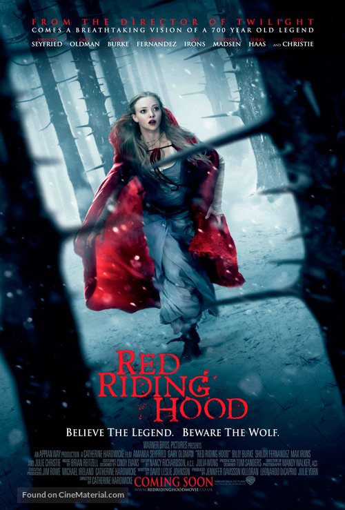 Red Riding Hood - British Movie Poster