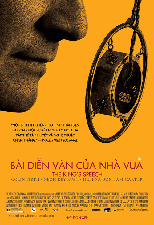 The King&#039;s Speech - Vietnamese Movie Poster