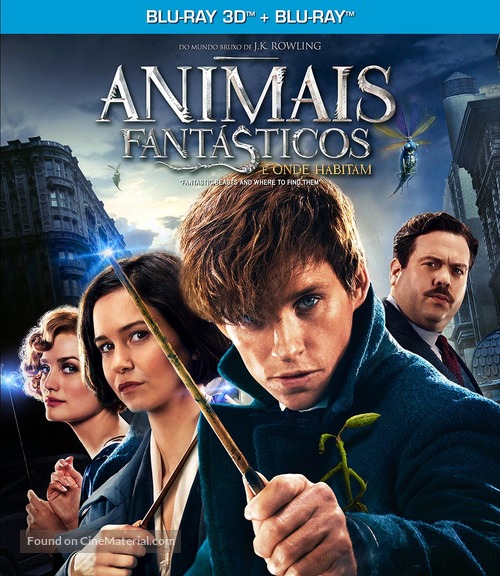 Fantastic Beasts and Where to Find Them - Brazilian Movie Cover