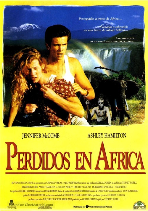 Lost in Africa - Spanish Movie Poster
