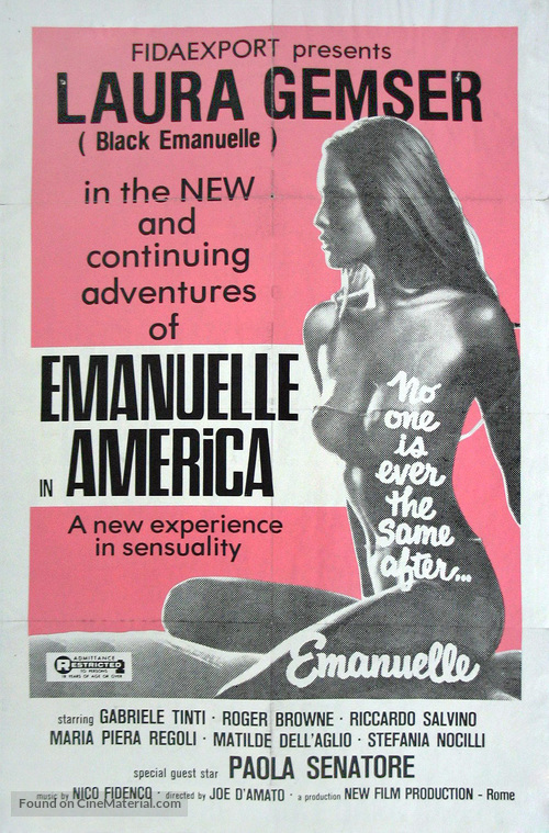 Emanuelle In America - Movie Poster