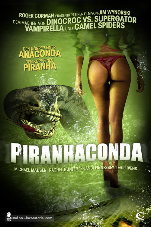 Piranhaconda - German Movie Poster