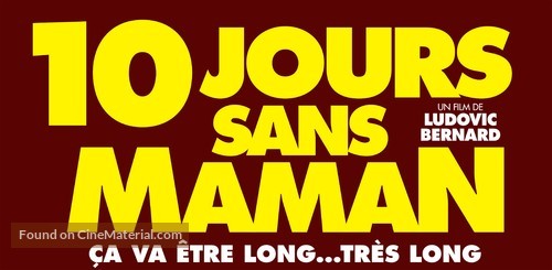 10 jours sans maman - French Logo