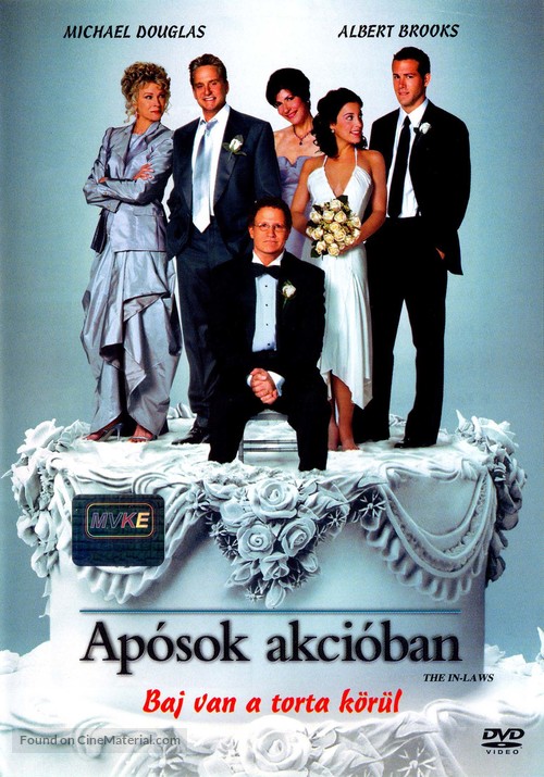 The In-Laws - Hungarian DVD movie cover