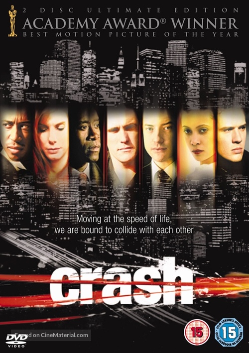 Crash - British DVD movie cover