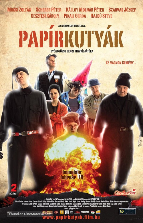 Pap&iacute;rkuty&aacute;k - Hungarian Movie Poster
