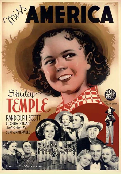 Rebecca of Sunnybrook Farm - Swedish Movie Poster