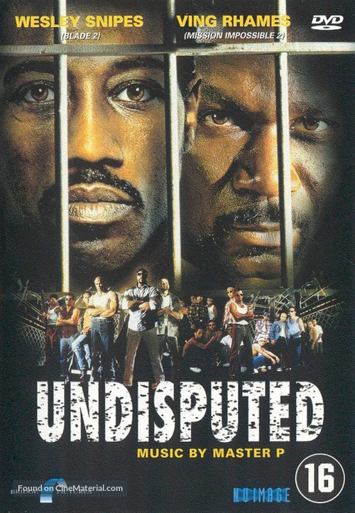 Undisputed - Dutch DVD movie cover