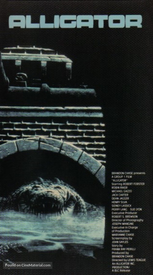 Alligator - VHS movie cover