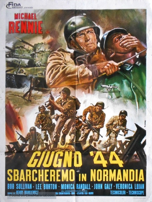 Giugno &#039;44 - Sbarcheremo in Normandia - Italian Movie Poster