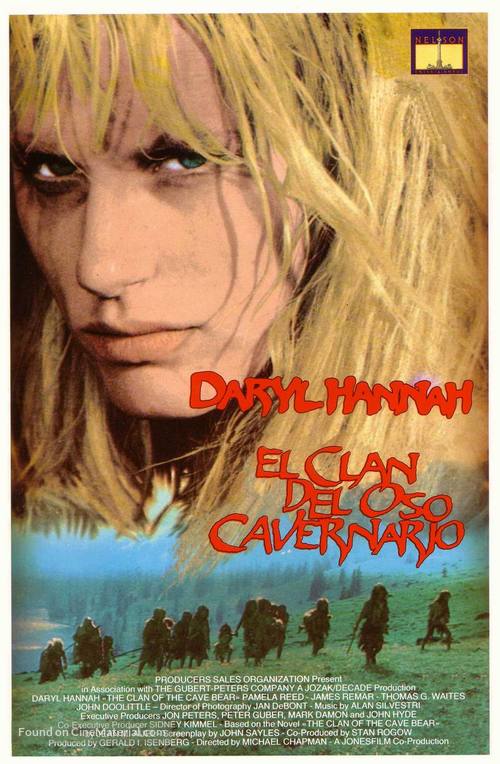 The Clan of the Cave Bear - Spanish Movie Cover