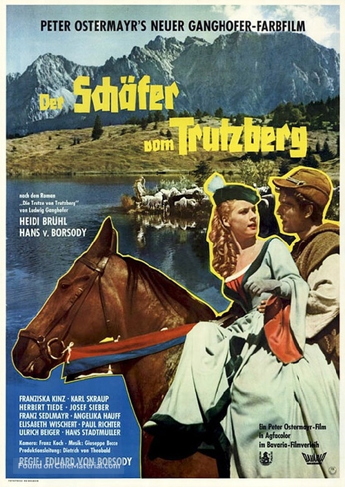 Der Sch&auml;fer vom Trutzberg - German Movie Poster