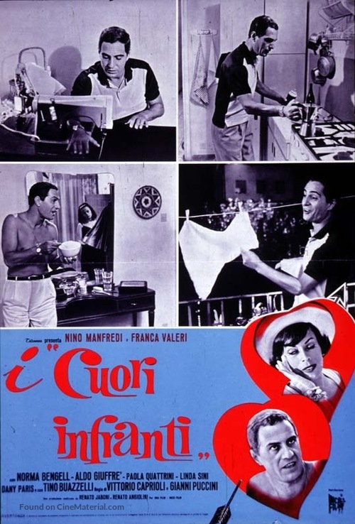 I cuori infranti - Italian Movie Poster