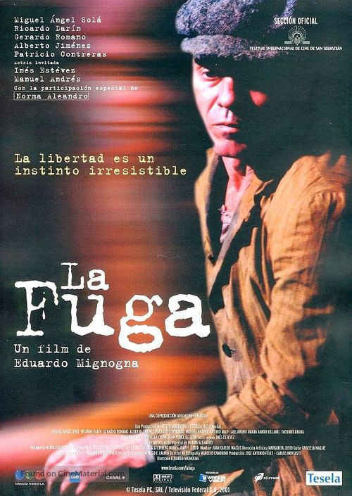 Fuga, La - Spanish poster