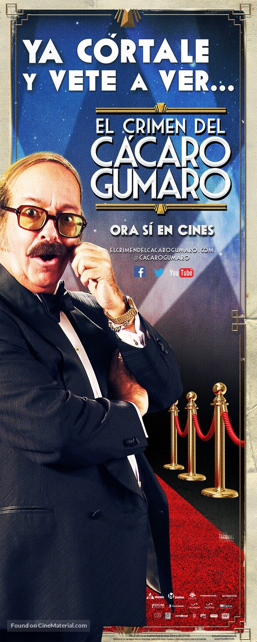 El Crimen del Cacaro Gumaro - Mexican Movie Poster