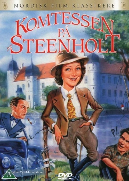 Komtessen paa Steenholt - Danish DVD movie cover