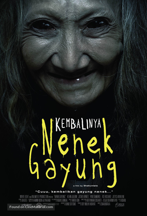 Kembalinya nenek gayung - Indonesian Movie Poster