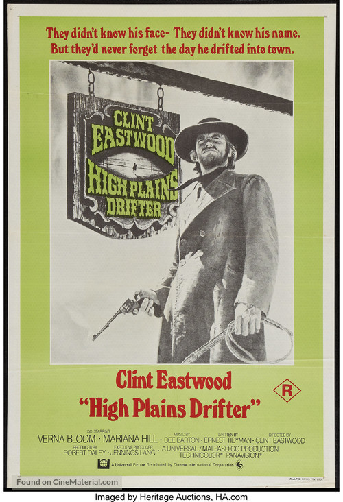 High Plains Drifter - Australian Movie Poster