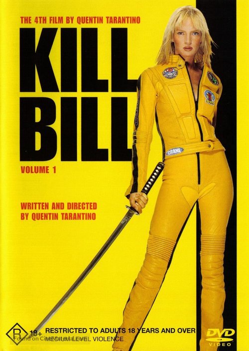 Kill Bill: Vol. 1 - Australian Movie Cover