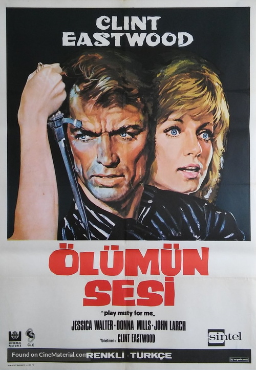 Play Misty For Me - Turkish Movie Poster
