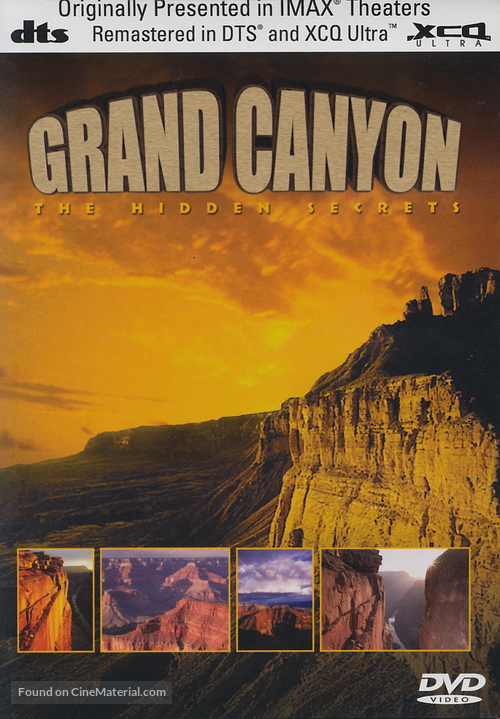 Grand Canyon: The Hidden Secrets - Dutch DVD movie cover