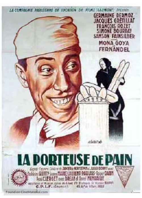 La porteuse de pain - French Movie Poster