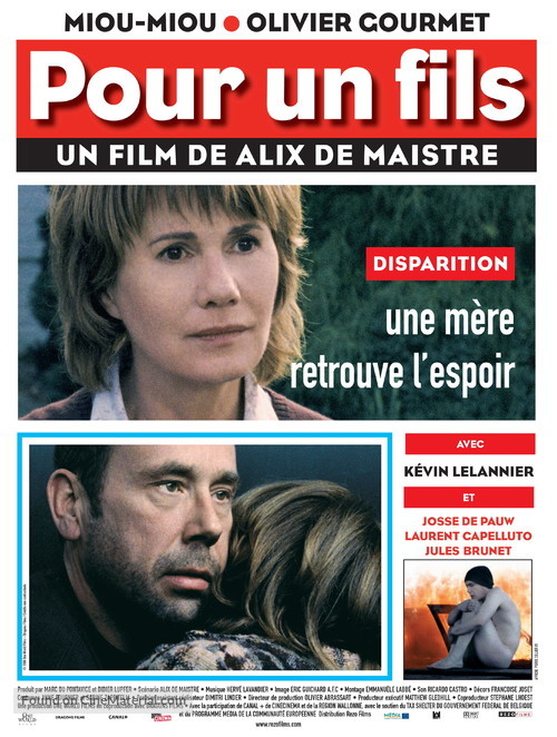 Pour un fils - French Movie Poster