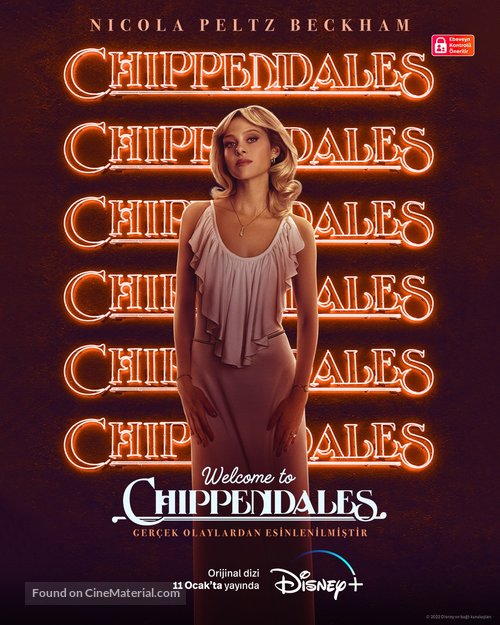 Welcome to Chippendales - Turkish Movie Poster