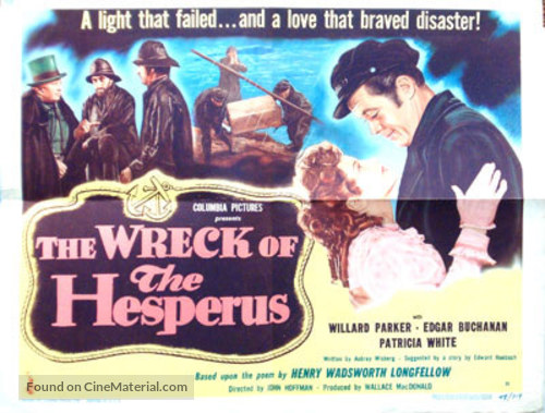 The Wreck of the Hesperus - Movie Poster