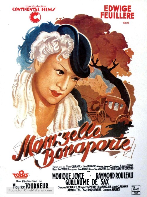 Mam&#039;zelle Bonaparte - French Movie Poster