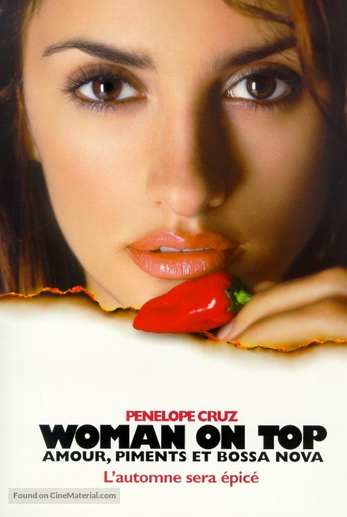 Woman on Top - French Movie Poster