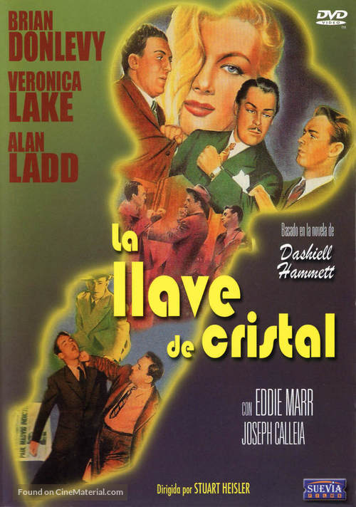 The Glass Key - Spanish DVD movie cover