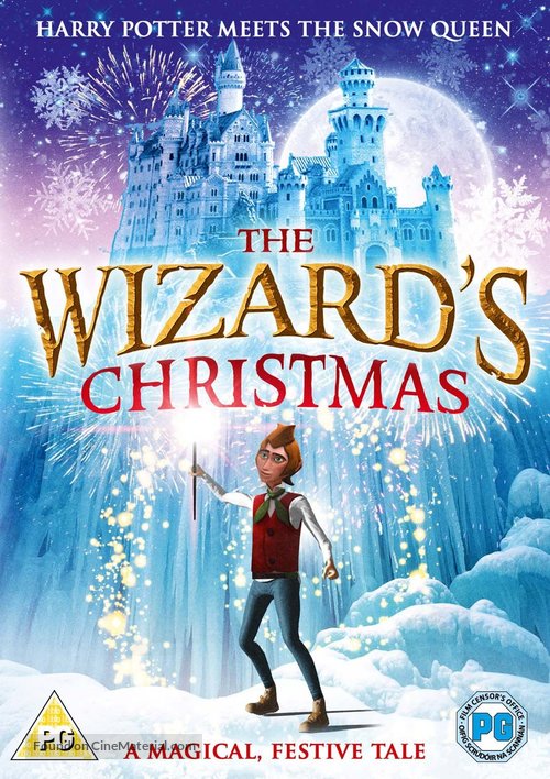 The Wizard&#039;s Christmas - British DVD movie cover