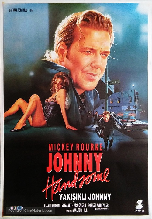 Johnny Handsome - Turkish Movie Poster