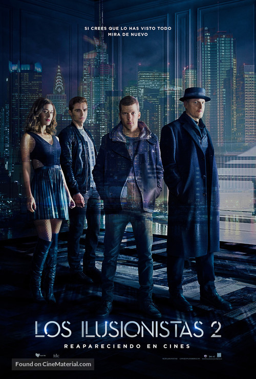 Now You See Me 2 - Mexican Movie Poster