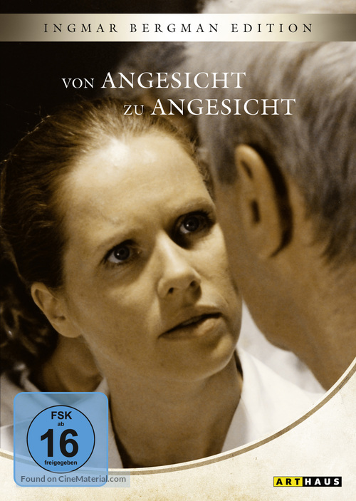 Ansikte mot ansikte - German DVD movie cover