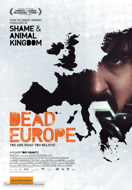 Dead Europe - Australian Movie Poster