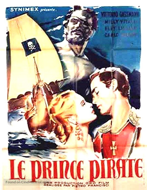Il leone di Amalfi - French Movie Poster