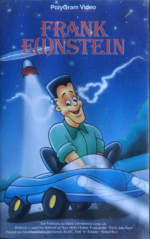 Frank Einstein - German VHS movie cover