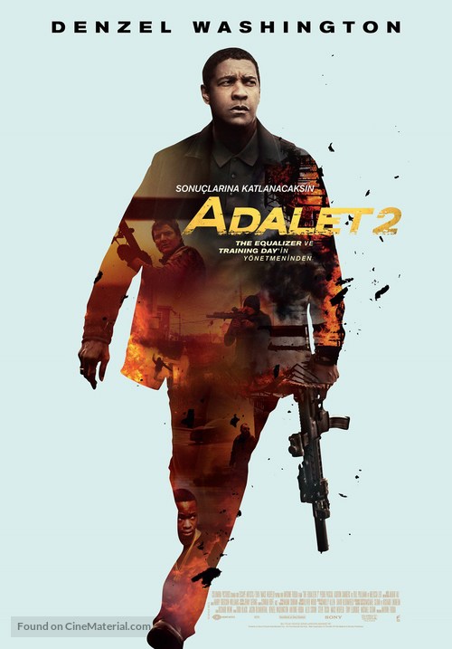 The Equalizer 2 - Turkish Movie Poster