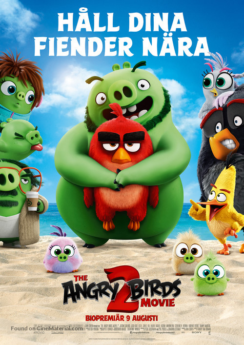 The Angry Birds Movie 2 - Swedish Movie Poster
