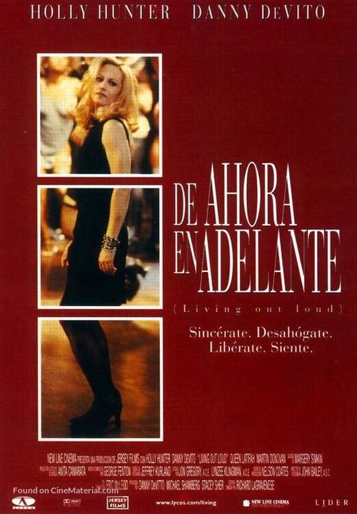 Living Out Loud - Spanish Movie Poster