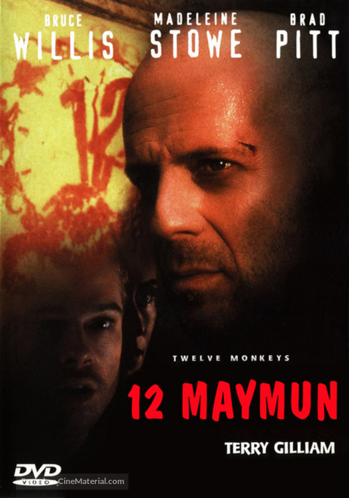 Twelve Monkeys - Turkish DVD movie cover