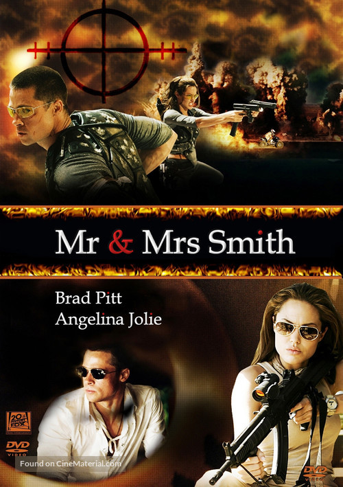 Mr. &amp; Mrs. Smith - DVD movie cover
